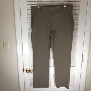 Weatherproof Vintage Pants Men's 36x30 Brown Regular  Straight Fit Stretch Work